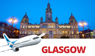round trip flights to glasgow scotland